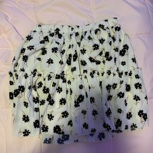 flower skirt